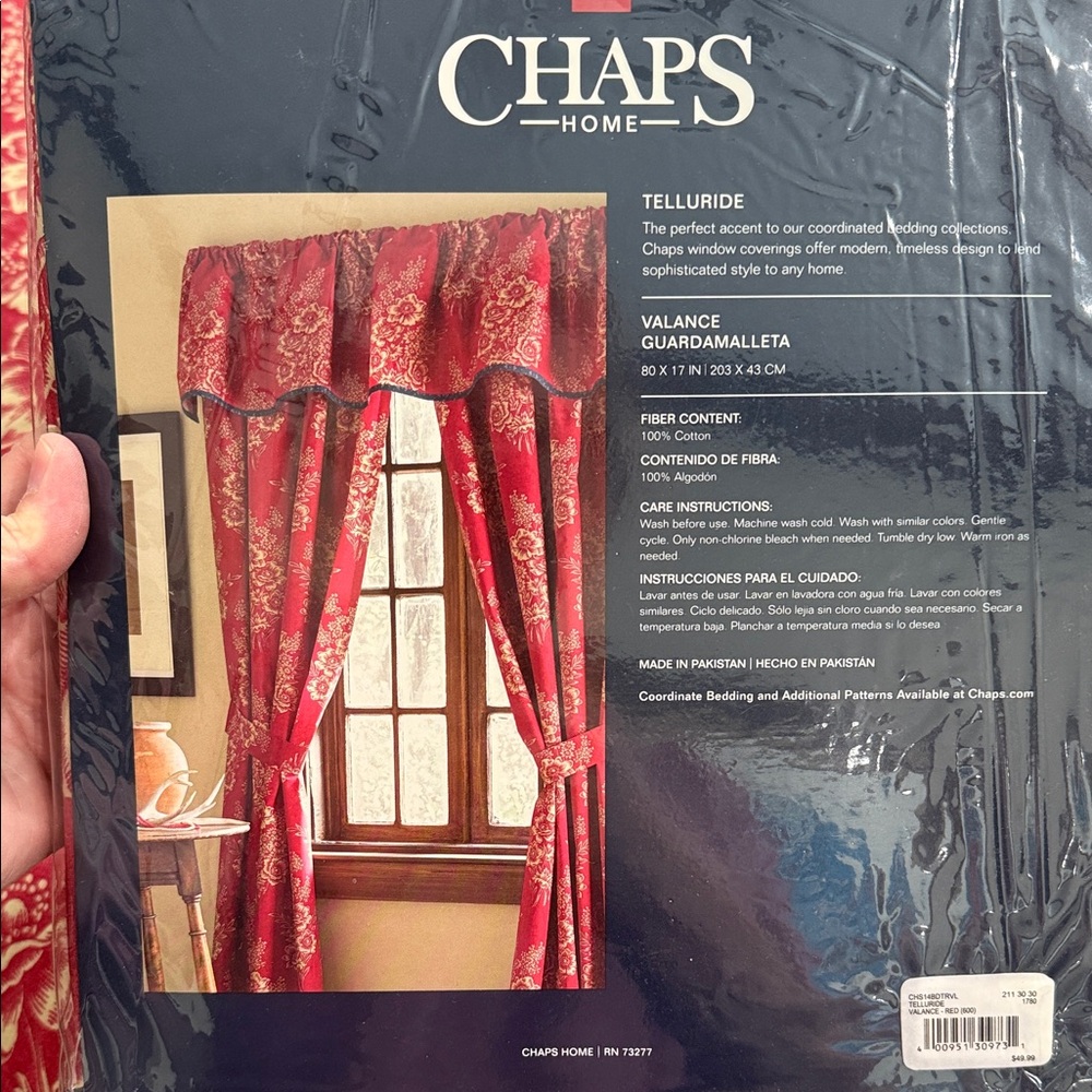 Chaps Telluride Valance New In Package - Picture 4 of 5